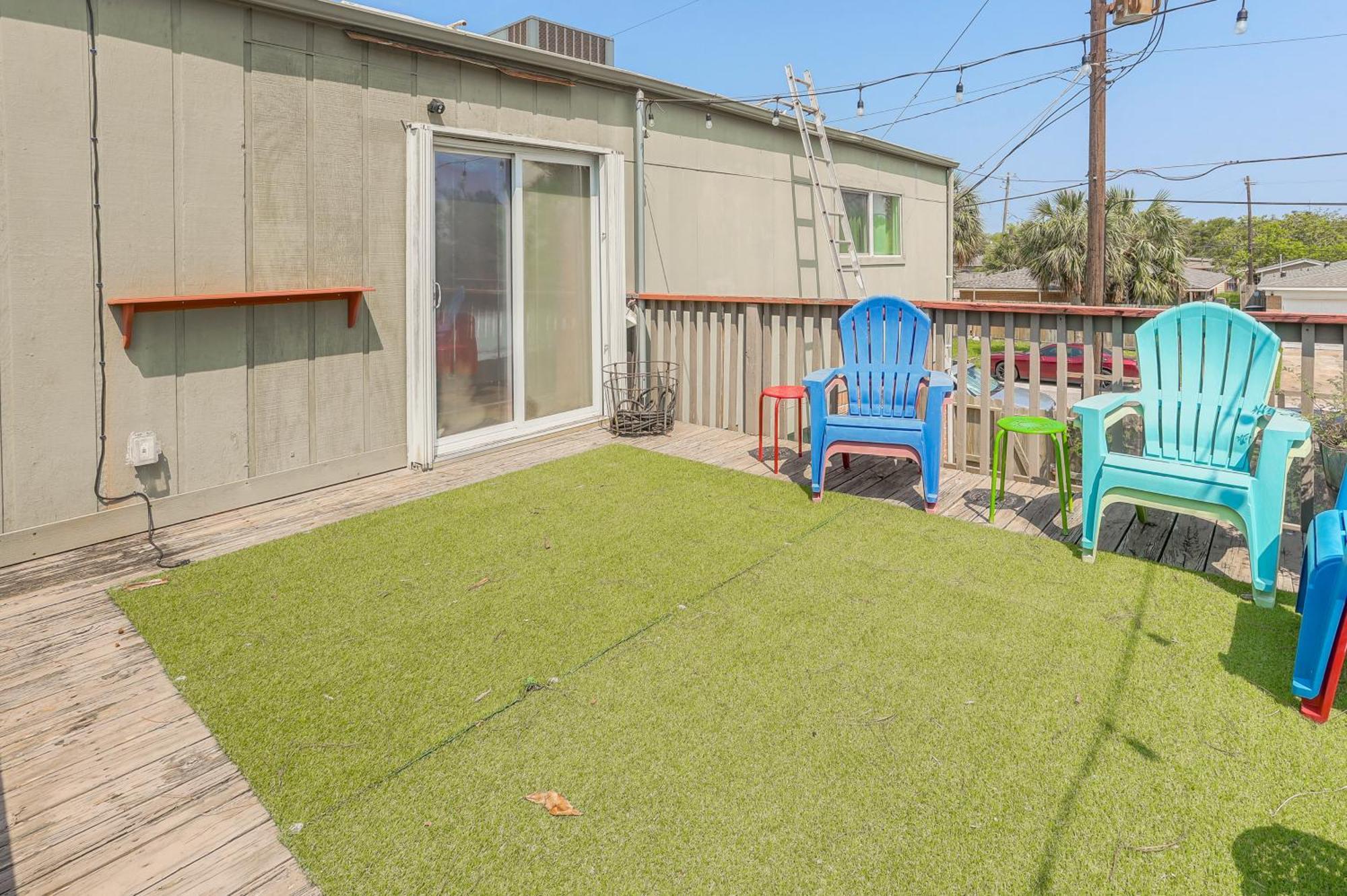 Townhome Near Beach In Galveston Furnished Patio! Exteriör bild